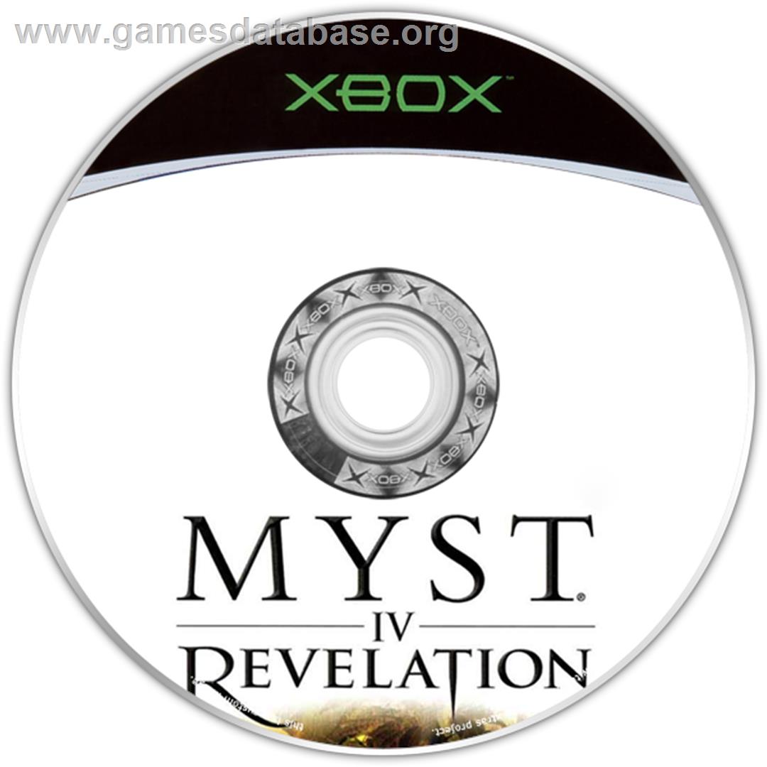 Myst IV: Revelation - Microsoft Xbox - Artwork - CD