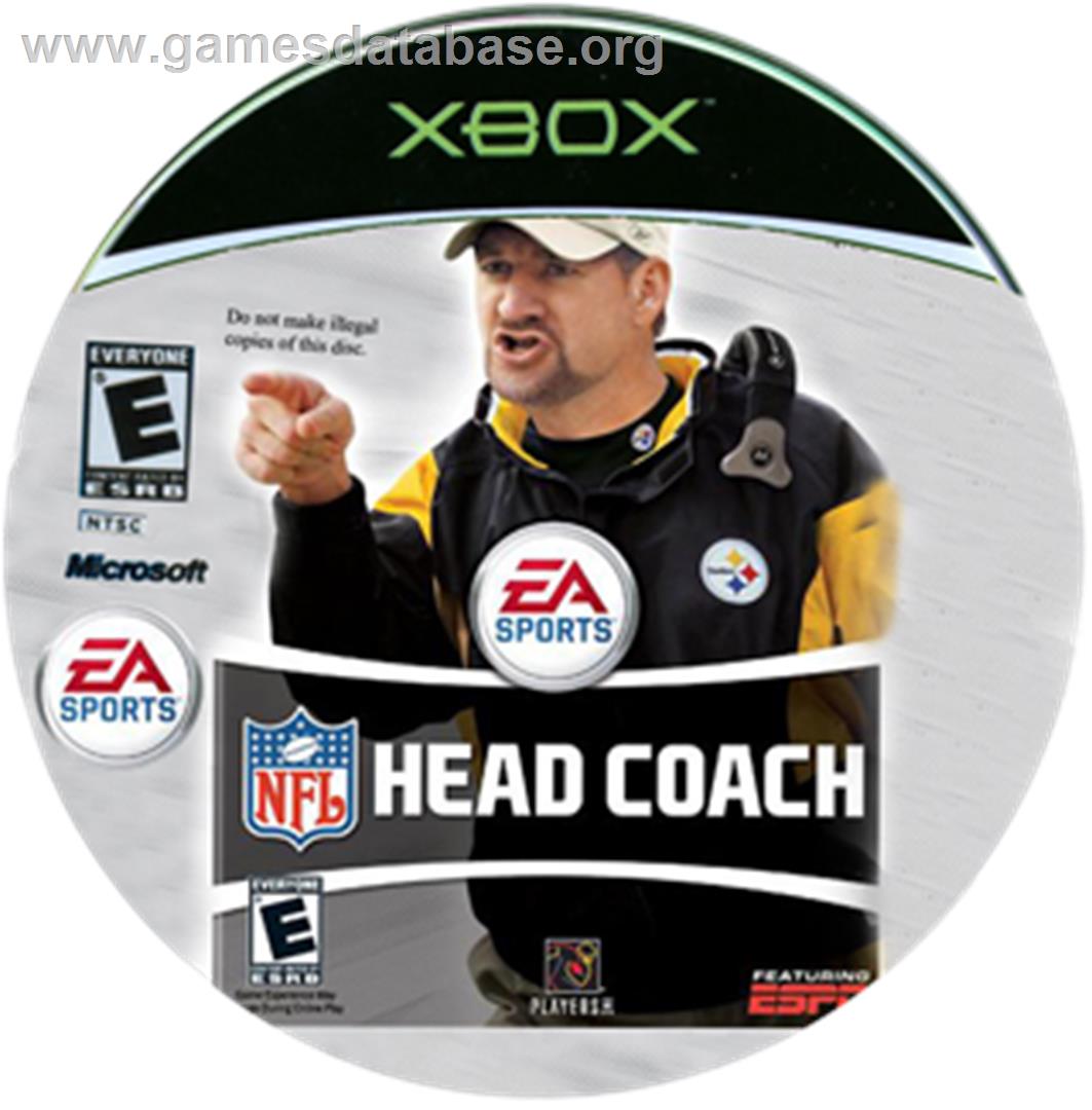 NFL Head Coach - Microsoft Xbox - Artwork - CD