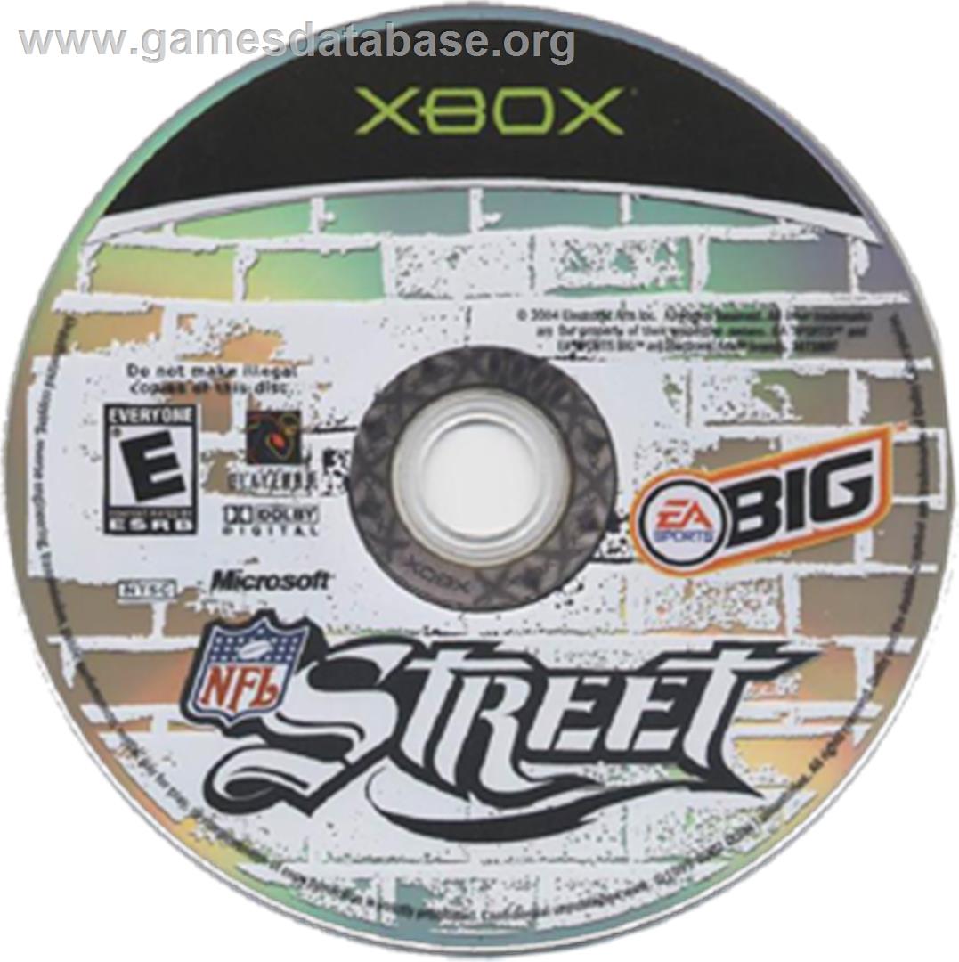 NFL Street - Microsoft Xbox - Artwork - CD