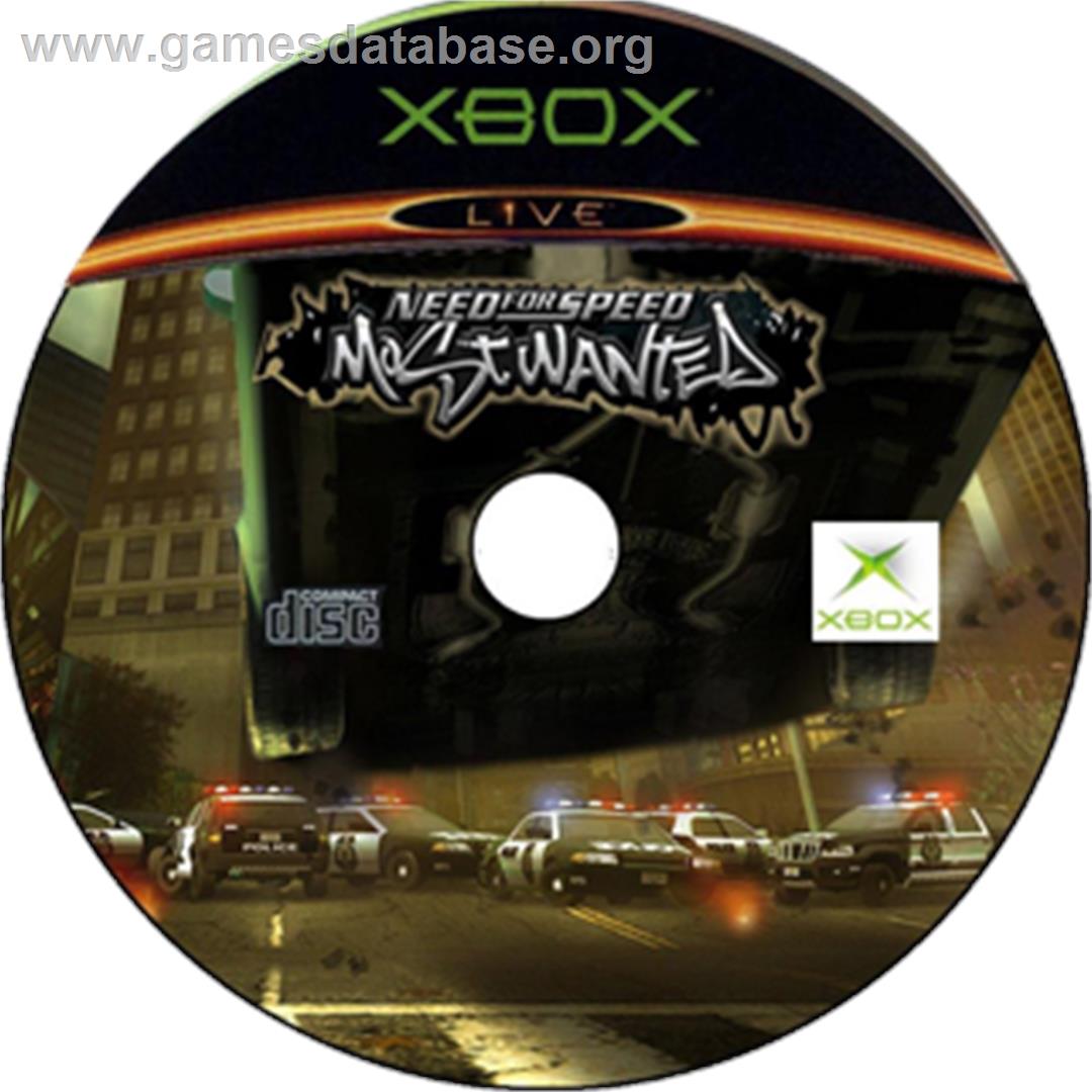 Need for Speed: Most Wanted - Microsoft Xbox - Artwork - CD