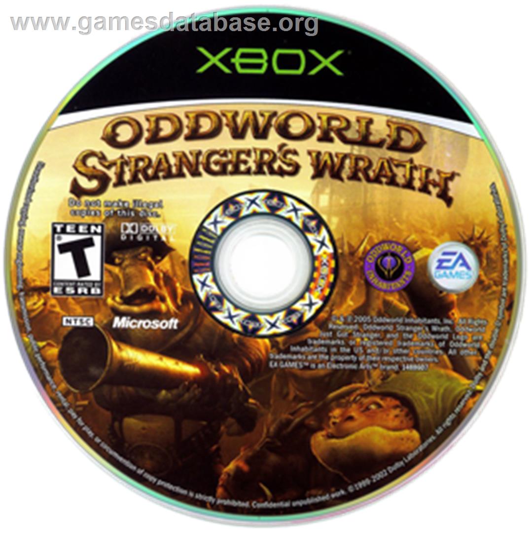 Oddworld: Stranger's Wrath - Microsoft Xbox - Artwork - CD