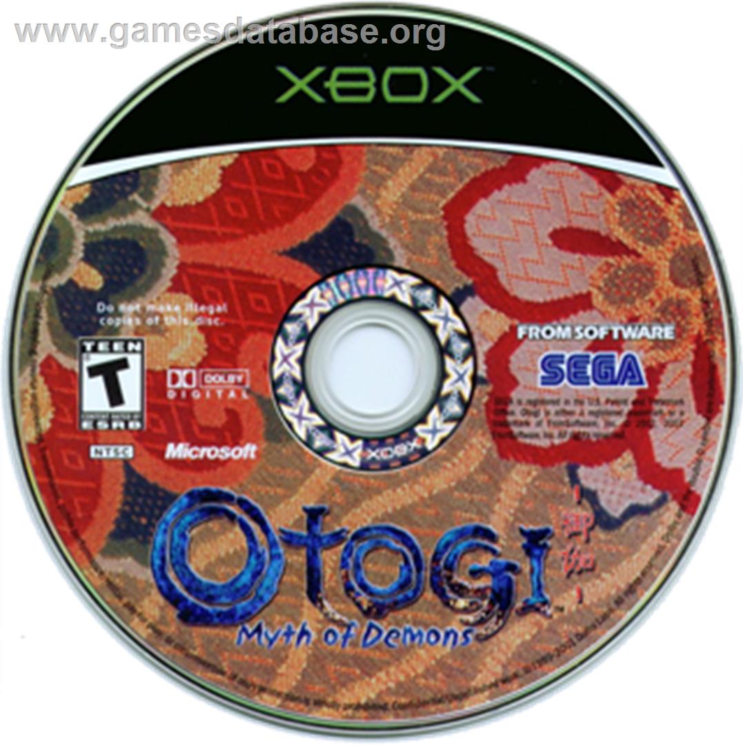 Otogi: Myth of Demons - Microsoft Xbox - Artwork - CD