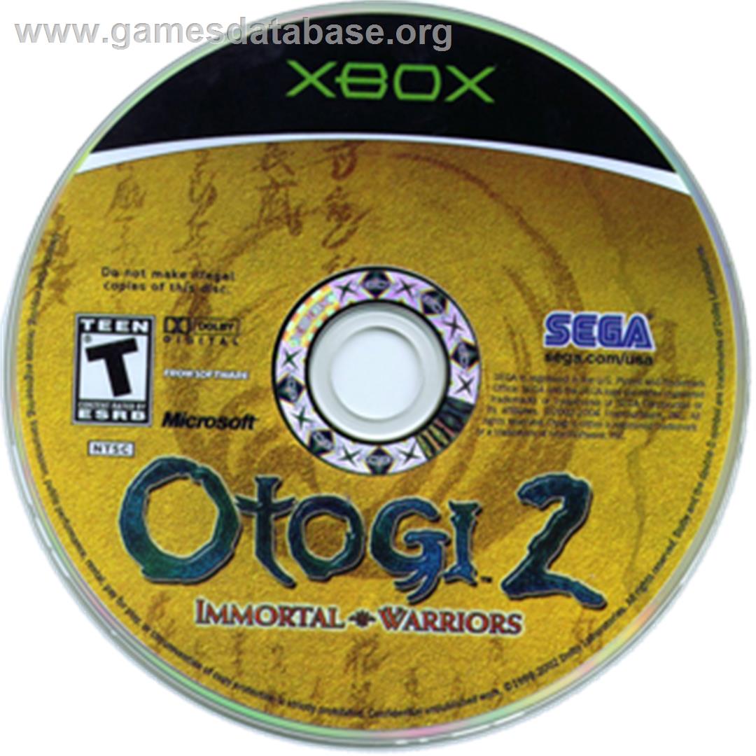 Otogi 2: Immortal Warriors - Microsoft Xbox - Artwork - CD