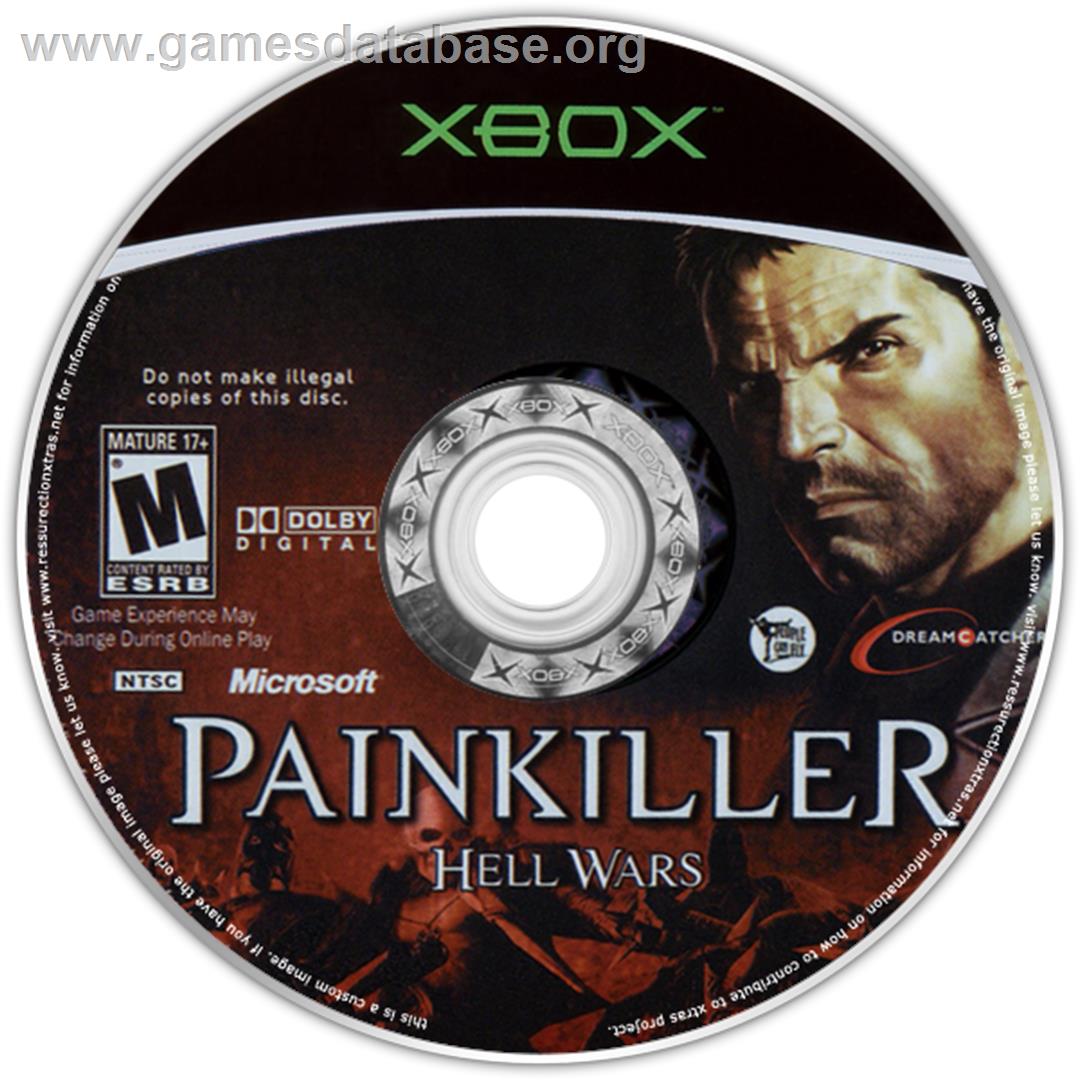 Painkiller: Hell Wars - Microsoft Xbox - Artwork - CD