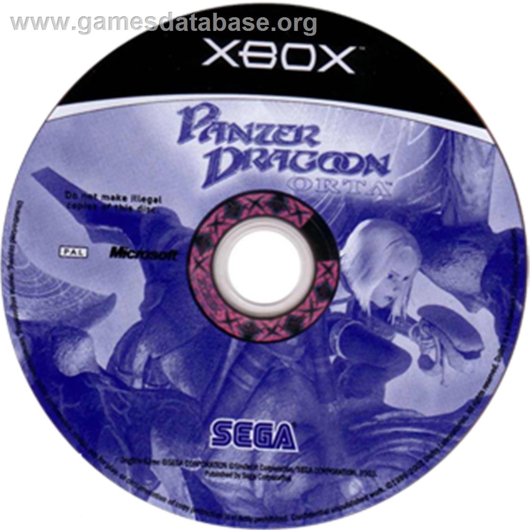 Panzer Dragoon Orta - Microsoft Xbox - Artwork - CD
