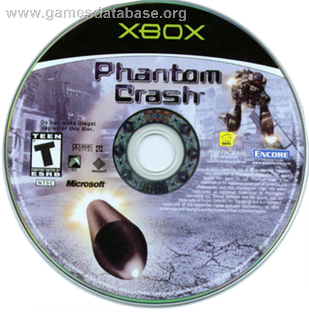 Phantom Crash - Microsoft Xbox - Artwork - CD