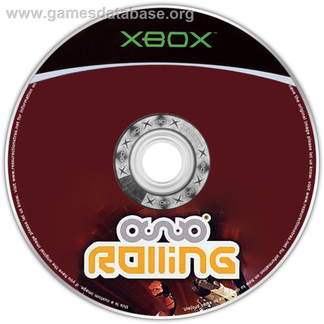 Rolling - Microsoft Xbox - Artwork - CD
