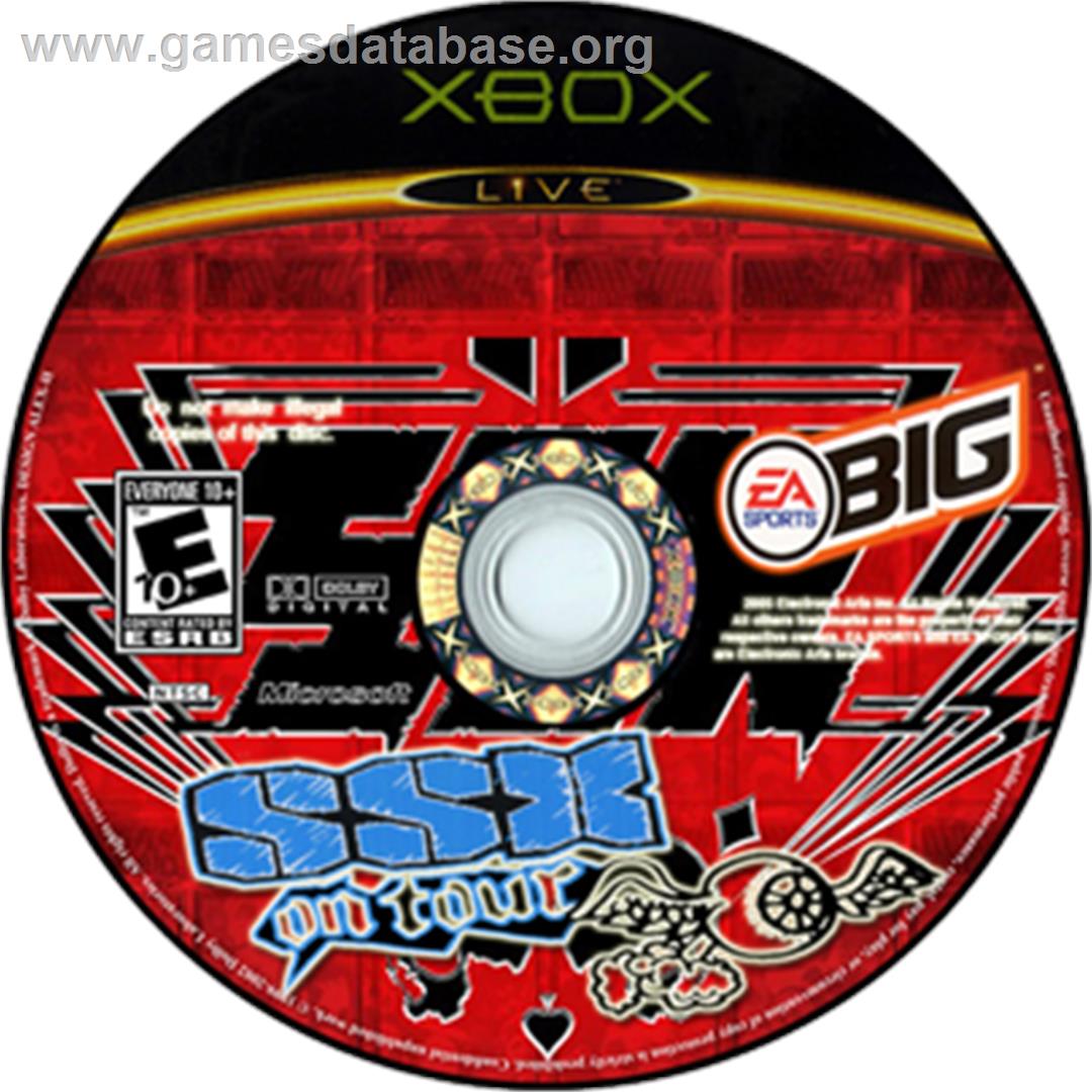 SSX on Tour - Microsoft Xbox - Artwork - CD