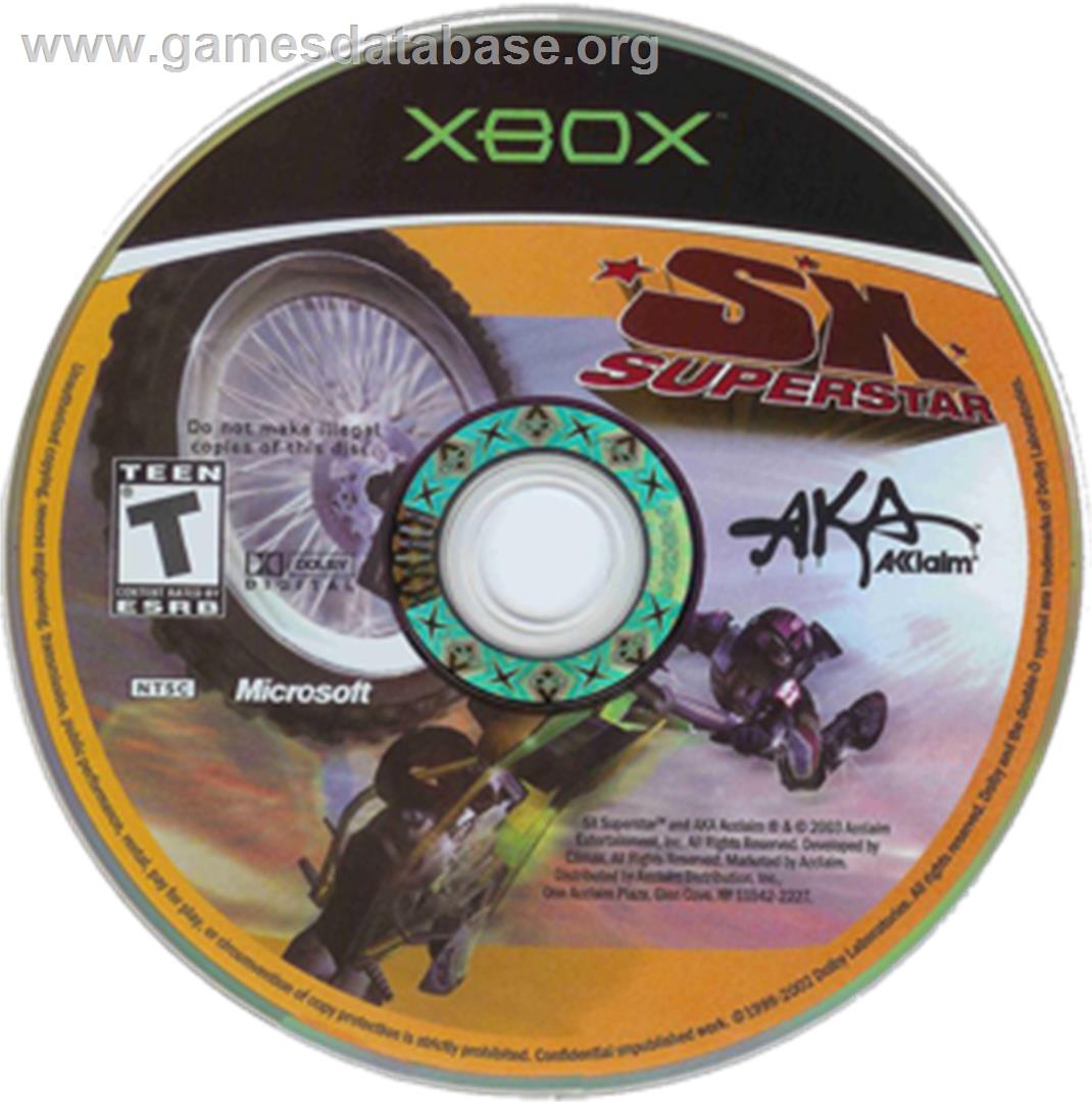 SX Superstar - Microsoft Xbox - Artwork - CD