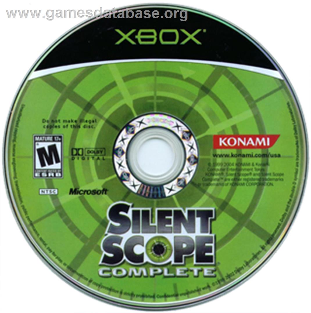 Silent Scope Complete - Microsoft Xbox - Artwork - CD
