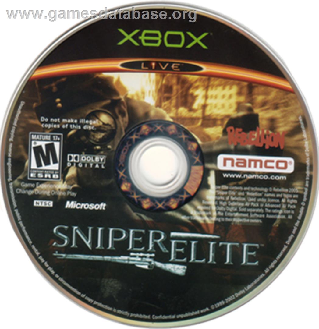 Sniper Elite: Berlin 1945 - Microsoft Xbox - Artwork - CD