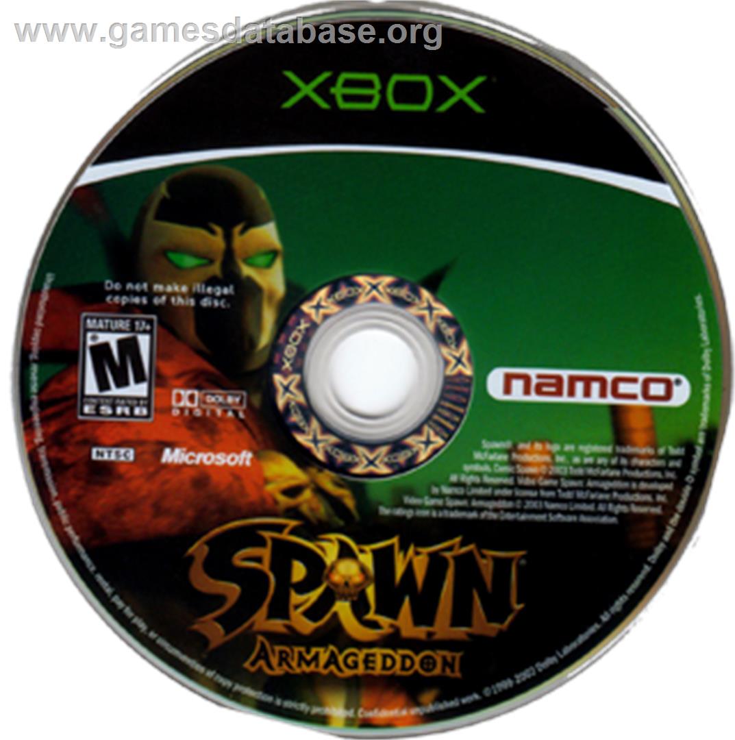 Spawn: Armageddon - Microsoft Xbox - Artwork - CD