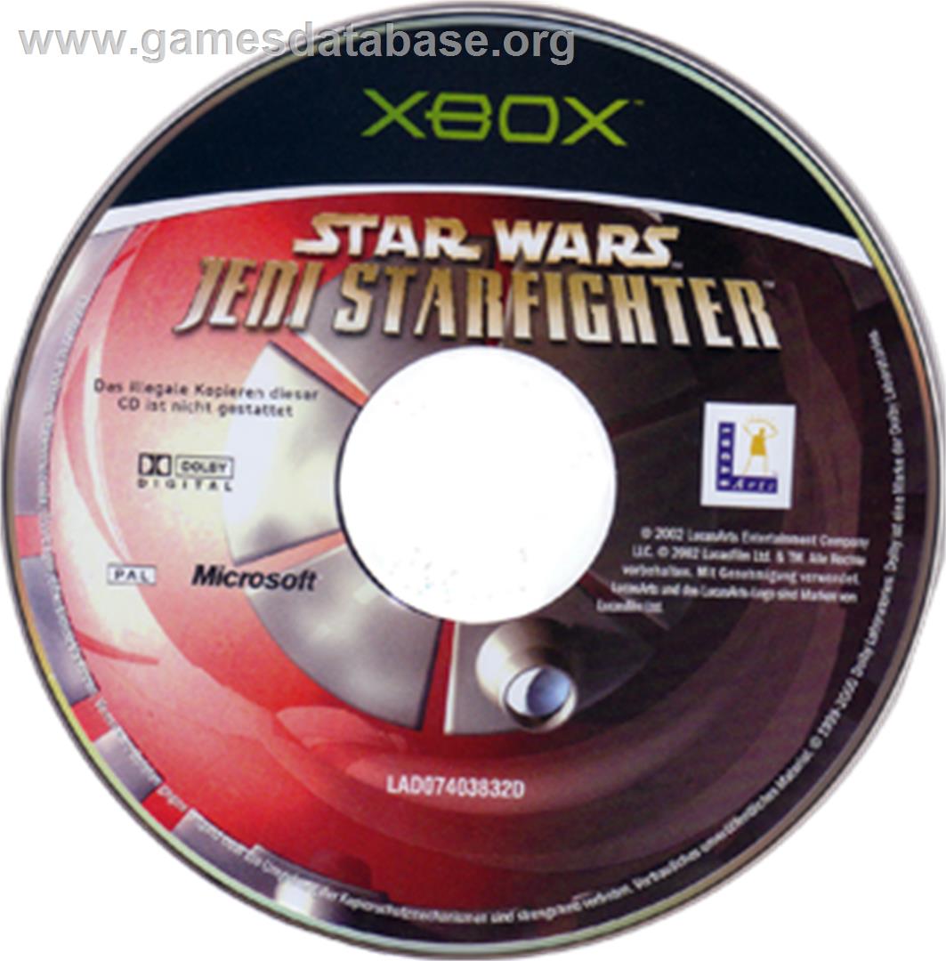 Star Wars: Jedi Starfighter - Microsoft Xbox - Artwork - CD