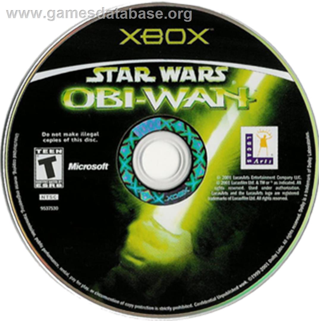Star Wars: Obi-Wan - Microsoft Xbox - Artwork - CD