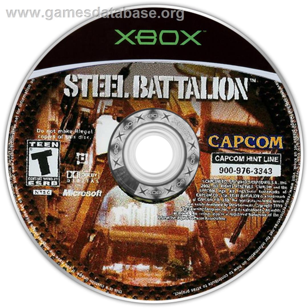 Steel Battalion - Microsoft Xbox - Artwork - CD