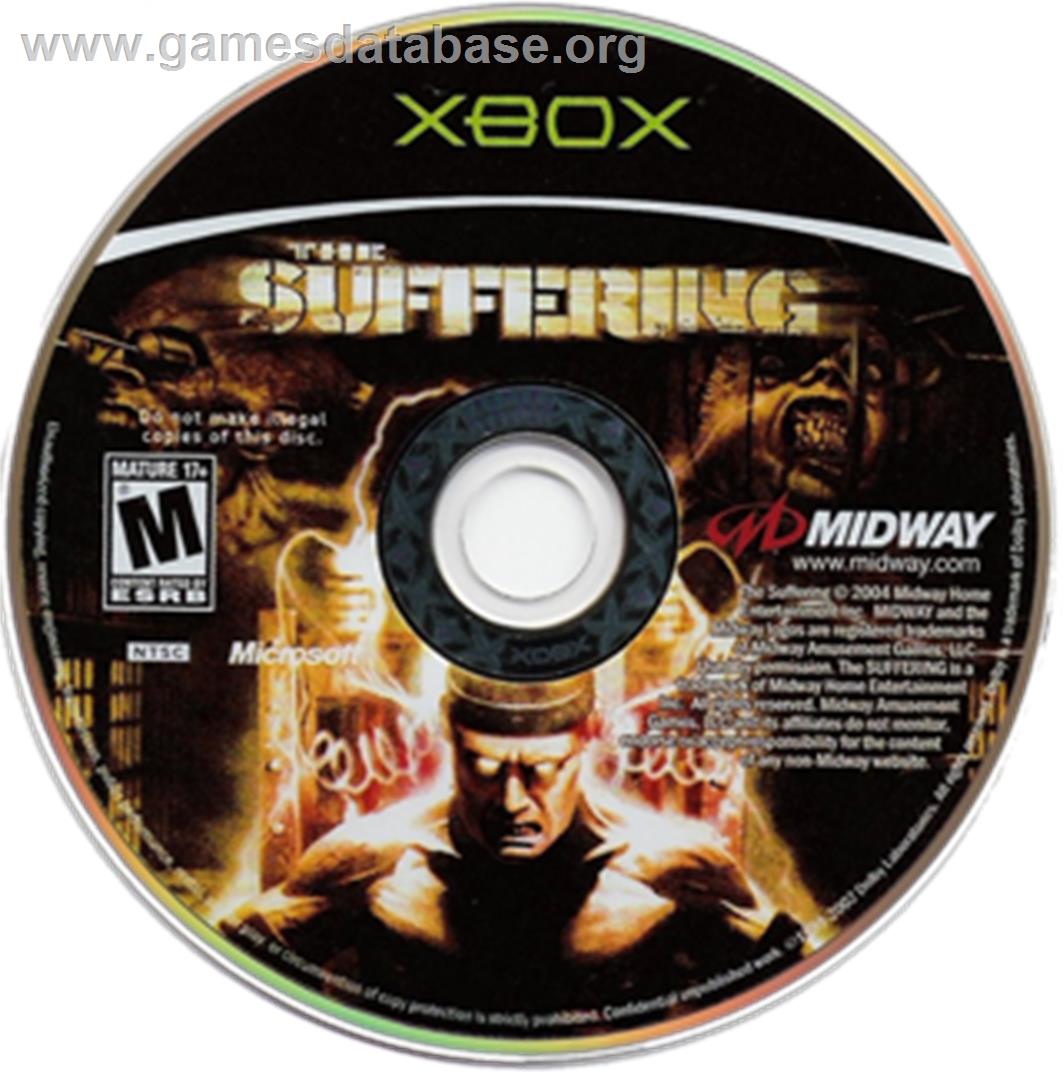 Suffering - Microsoft Xbox - Artwork - CD