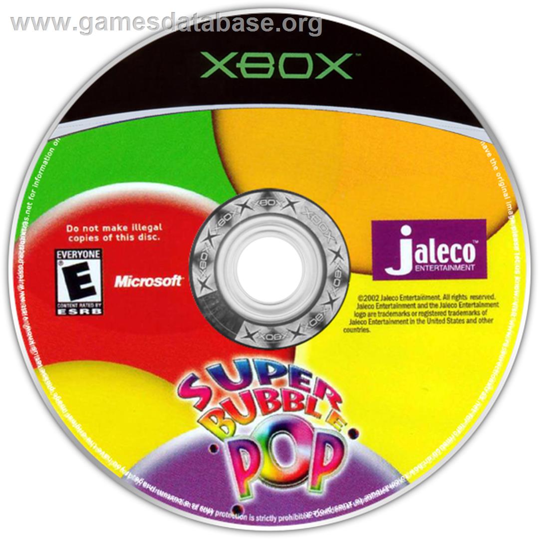 Super Bubble Pop - Microsoft Xbox - Artwork - CD