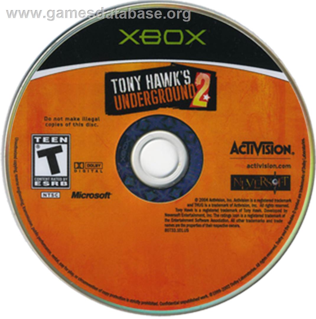 Tony Hawk's Underground 2 - Microsoft Xbox - Artwork - CD