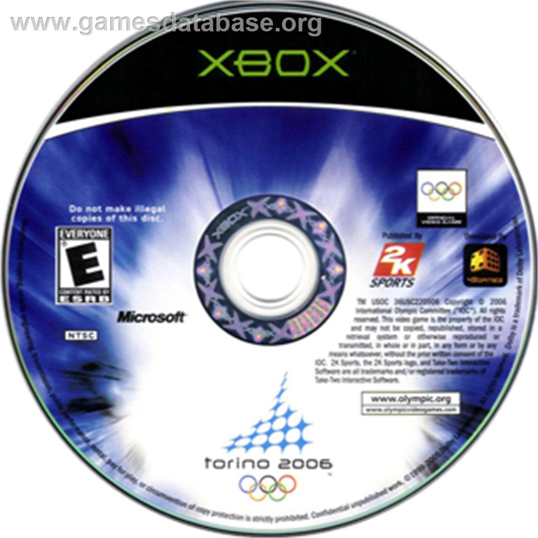 Torino 2006 - Microsoft Xbox - Artwork - CD