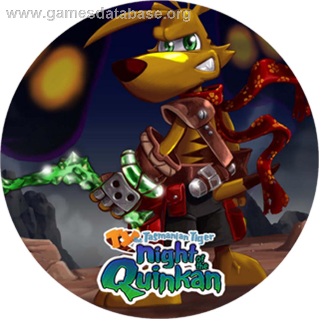 Ty the Tasmanian Tiger 3: Night of the Quinkan - Microsoft Xbox - Artwork - CD