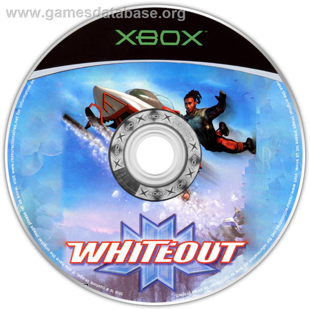 Whiteout - Microsoft Xbox - Artwork - CD