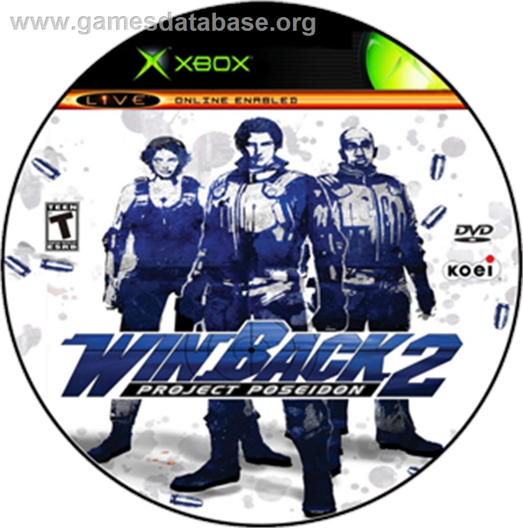 WinBack 2: Project Poseidon - Microsoft Xbox - Artwork - CD