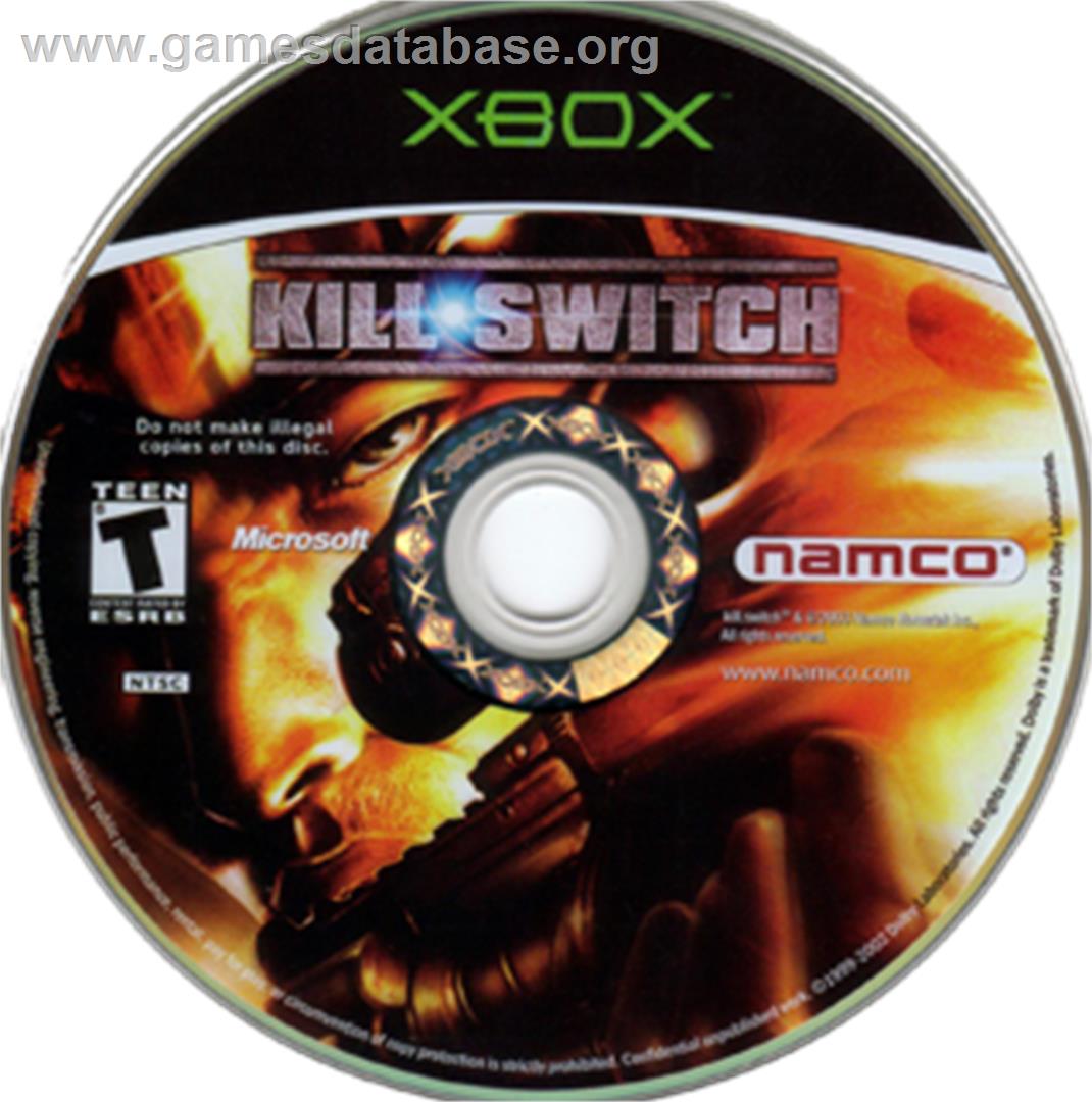 kill.switch - Microsoft Xbox - Artwork - CD