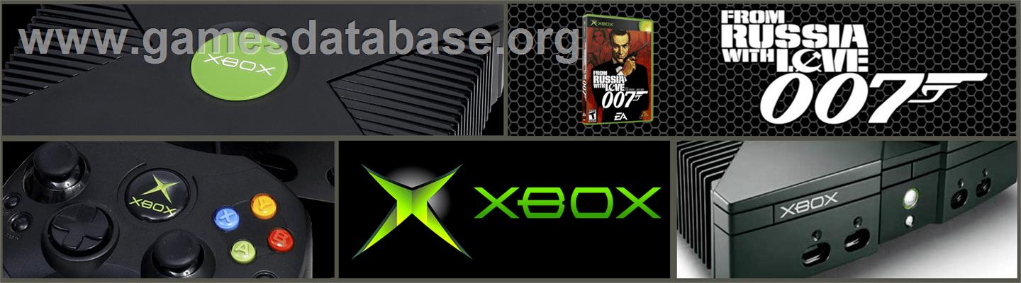 007: From Russia with Love - Microsoft Xbox - Artwork - Marquee