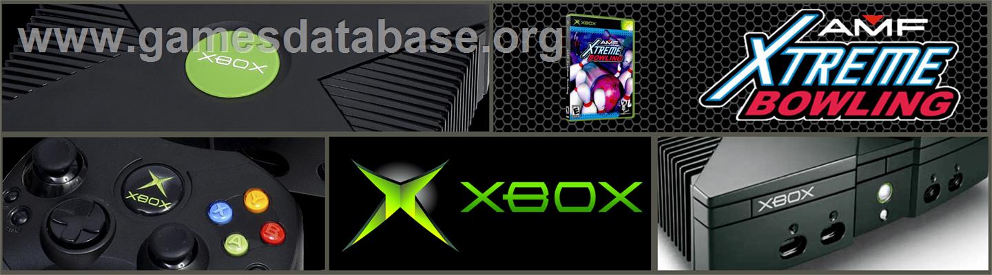AMF Xtreme Bowling - Microsoft Xbox - Artwork - Marquee