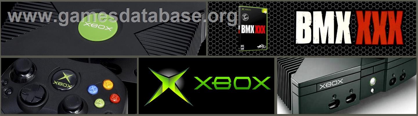 BMX XXX - Microsoft Xbox - Artwork - Marquee