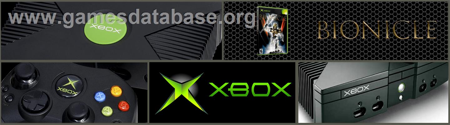 Bionicle - Microsoft Xbox - Artwork - Marquee