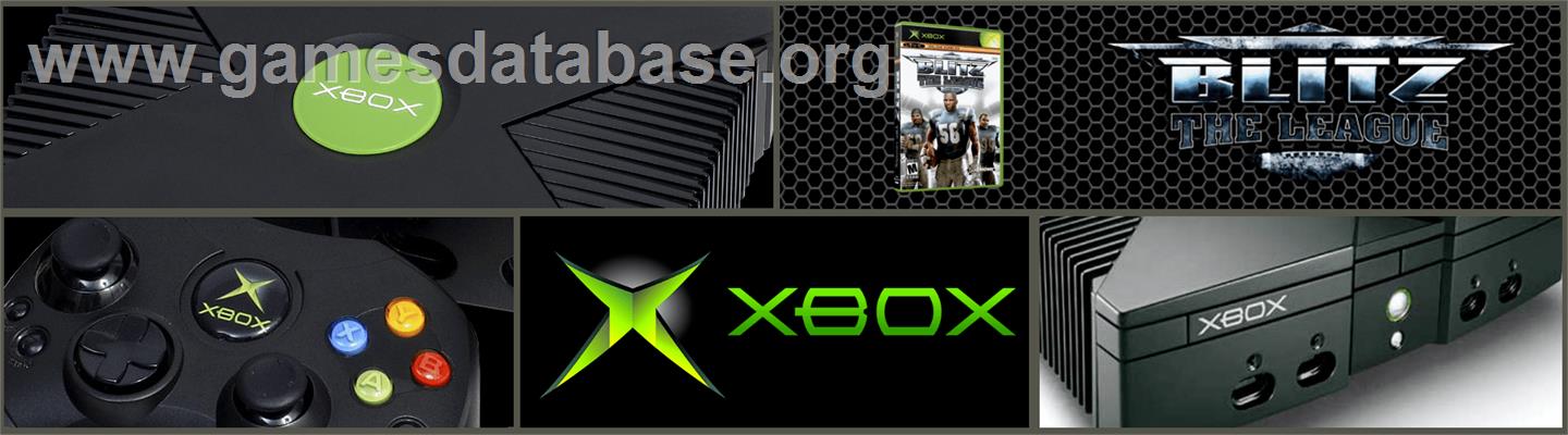Blitz: The League - Microsoft Xbox - Artwork - Marquee