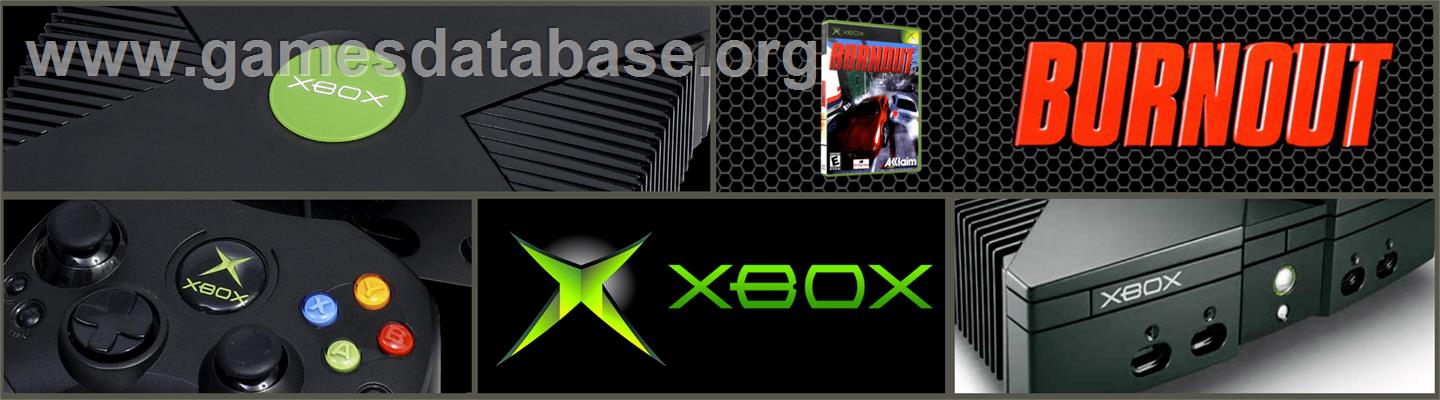 Burnout - Microsoft Xbox - Artwork - Marquee