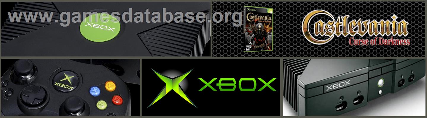 Castlevania: Curse of Darkness - Microsoft Xbox - Artwork - Marquee