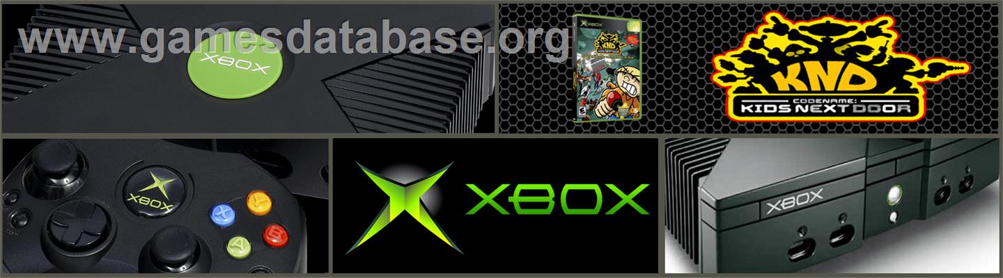 Codename: Kids Next Door - Operation: V.I.D.E.O.G.A.M.E. - Microsoft Xbox - Artwork - Marquee