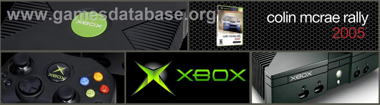 Colin McRae Rally 2005 - Microsoft Xbox - Artwork - Marquee