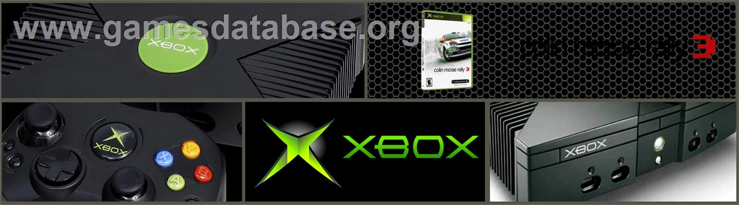 Colin McRae Rally 3 - Microsoft Xbox - Artwork - Marquee