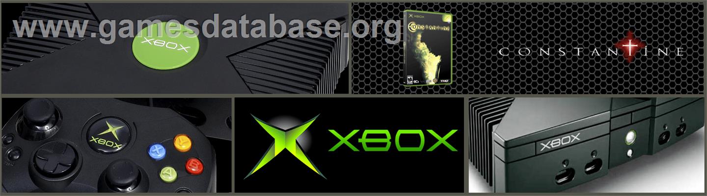 Constantine - Microsoft Xbox - Artwork - Marquee