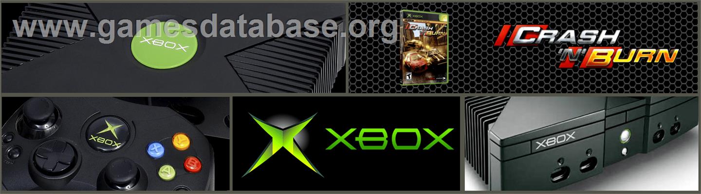 Crash 'n' Burn - Microsoft Xbox - Artwork - Marquee