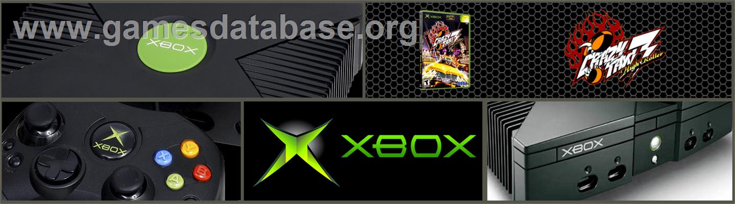 Crazy Taxi 3: High Roller - Microsoft Xbox - Artwork - Marquee