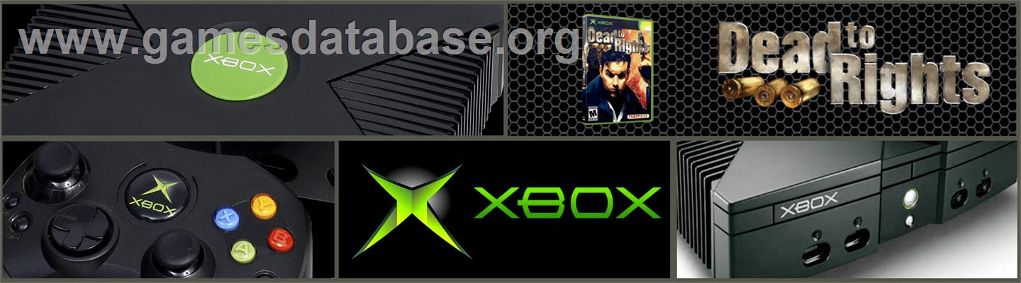 Dead to Rights - Microsoft Xbox - Artwork - Marquee