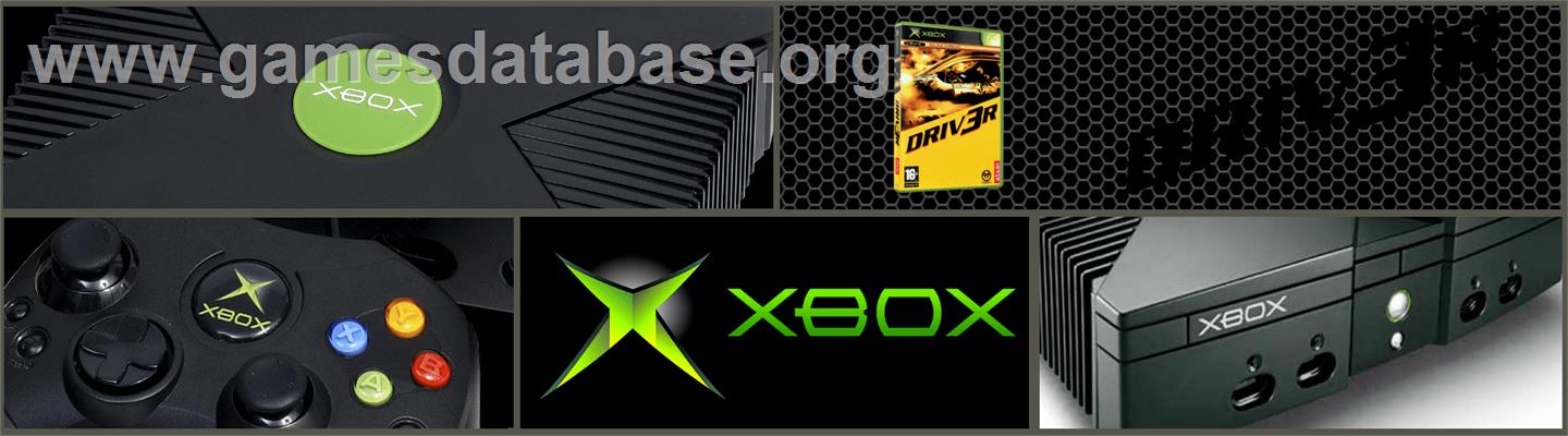 Driv3r - Microsoft Xbox - Artwork - Marquee