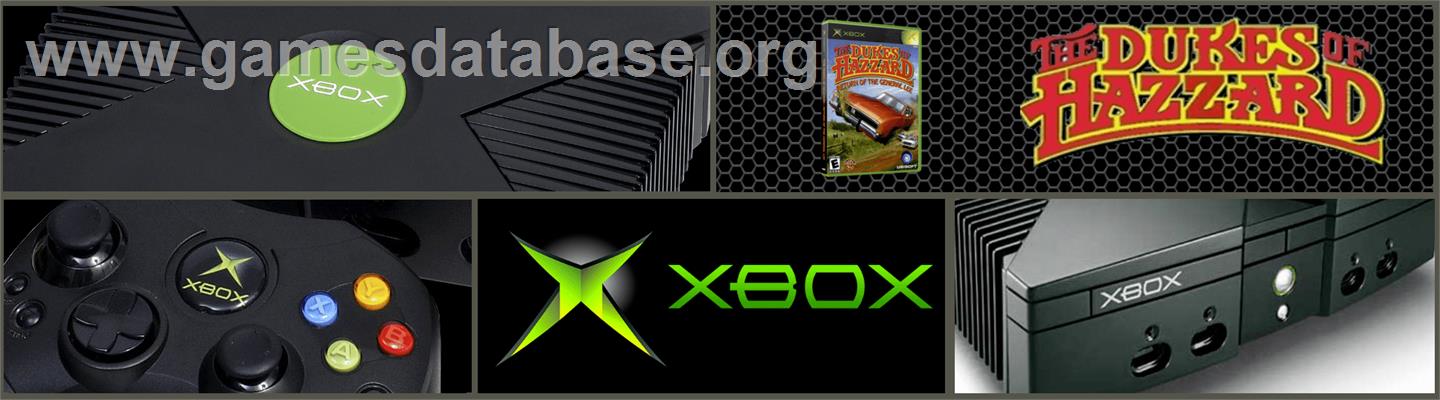 Dukes of Hazzard: Return of the General Lee - Microsoft Xbox - Artwork - Marquee