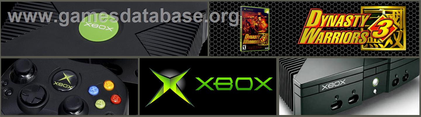 Dynasty Warriors 3 - Microsoft Xbox - Artwork - Marquee