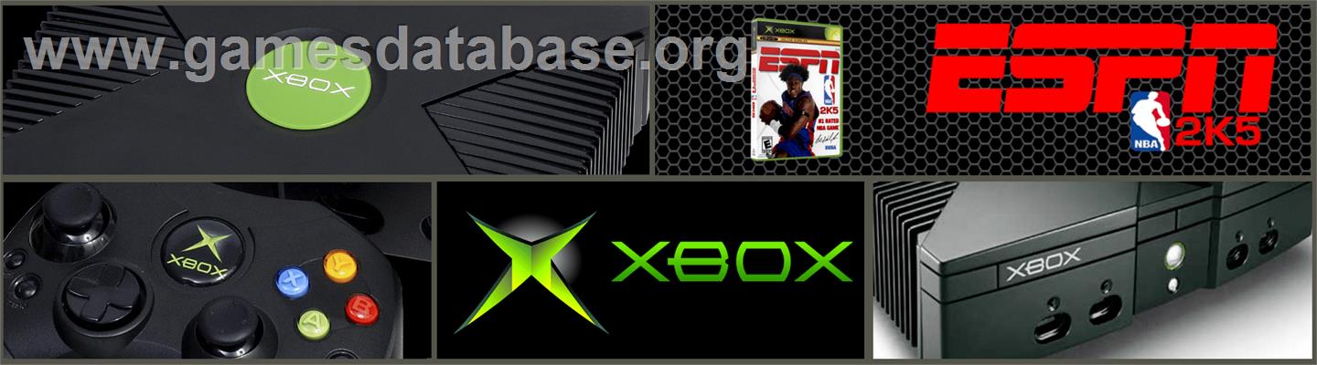 ESPN NBA 2K5 - Microsoft Xbox - Artwork - Marquee