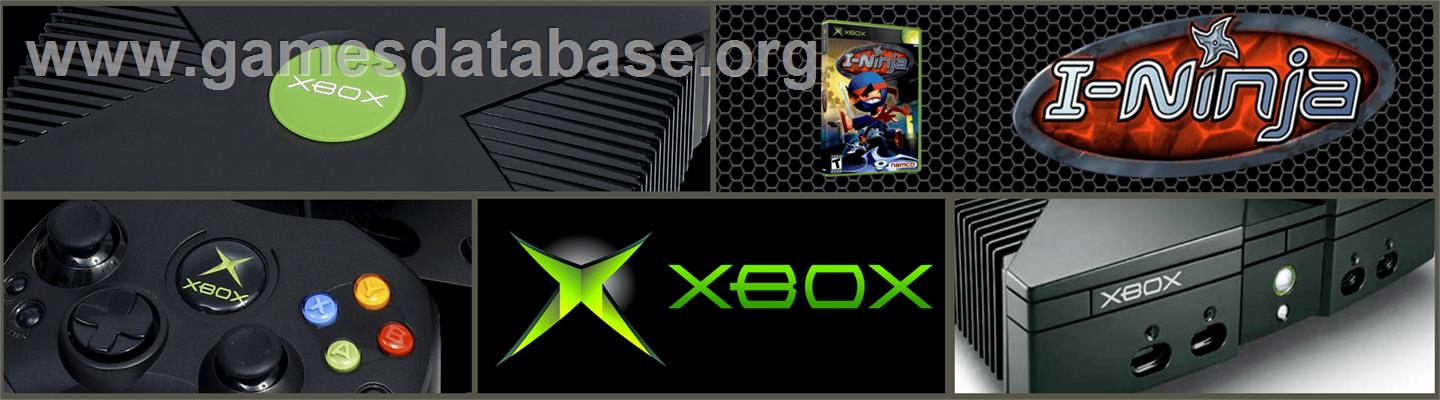 I-Ninja - Microsoft Xbox - Artwork - Marquee