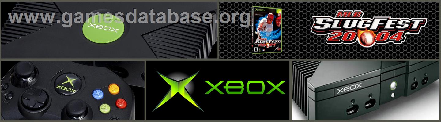 MLB SlugFest 20-04 - Microsoft Xbox - Artwork - Marquee