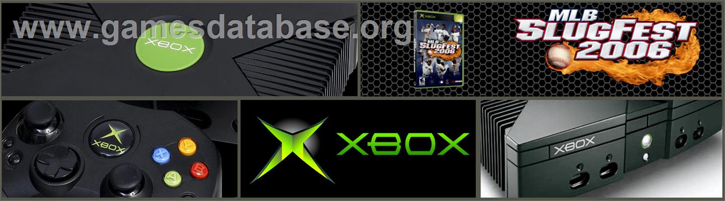 MLB Slugfest 2006 - Microsoft Xbox - Artwork - Marquee