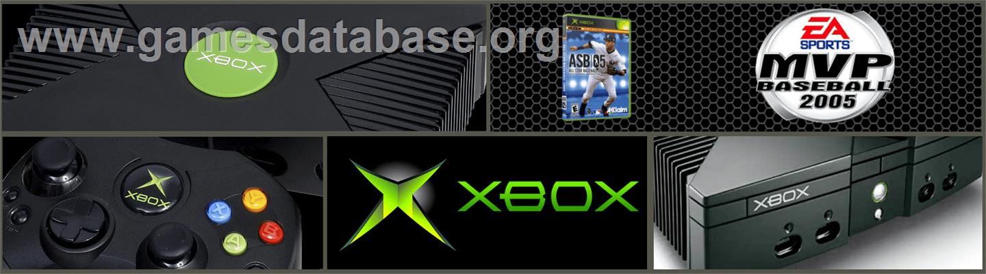 MVP Baseball 2005 - Microsoft Xbox - Artwork - Marquee