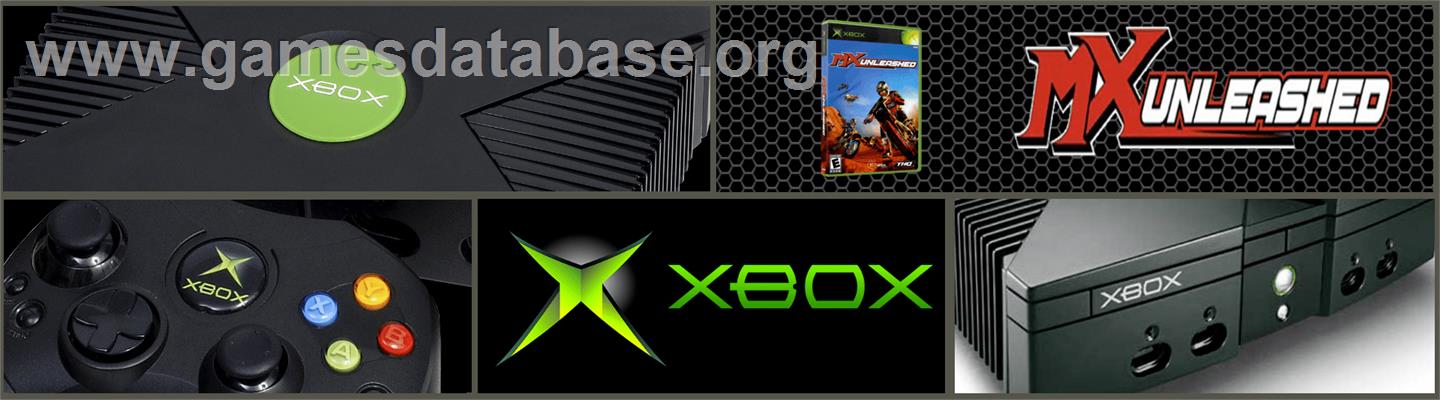 MX Unleashed - Microsoft Xbox - Artwork - Marquee